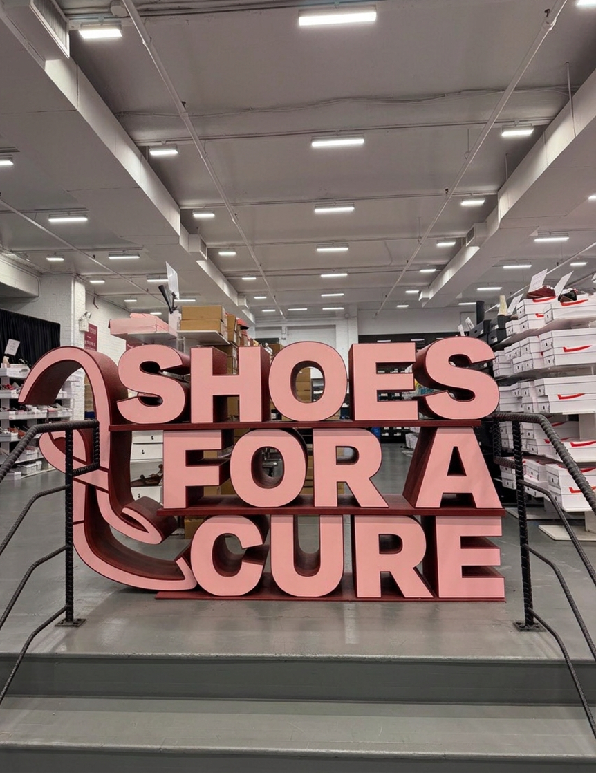 Shoe for a cure
