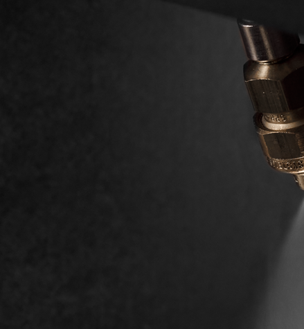 White sneakers getting shoe treatment inside IMBOX Original