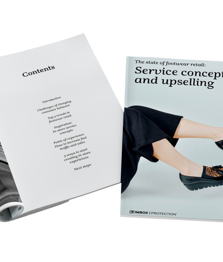 Close-up of nozzle spraying inside IMBOX Original