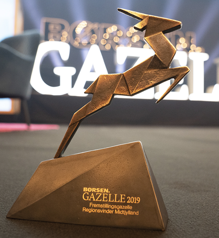 Bronze Børsen Gazelle award 2019 