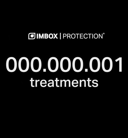 GIF with 200 mio IMBOX footwear treatments