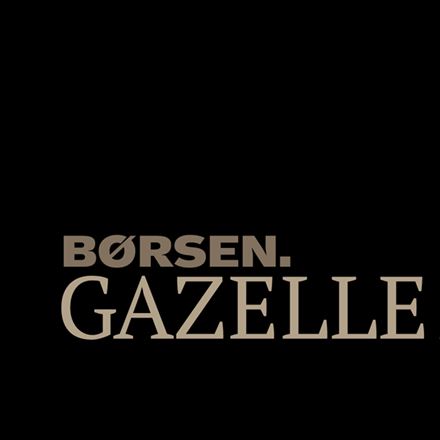 Børsen Gazelle 2019 Logo negativ