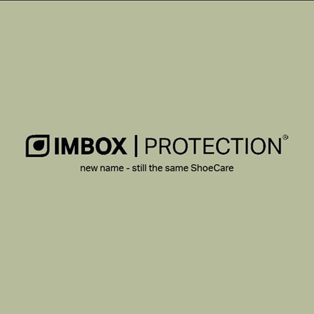 the new imbox protection logo on a green background