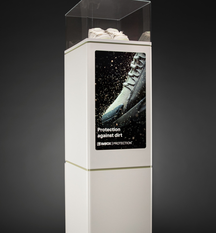 White IMBOX Flagship seen in full size